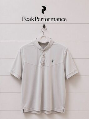 PEAK PERFORMANCE White Chase Polo – Size L